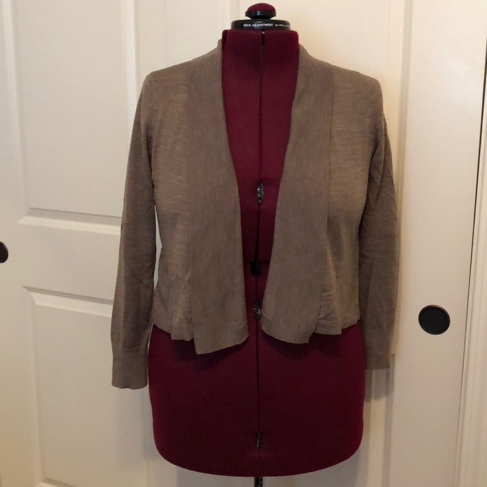 Taupe Wool Sweater
